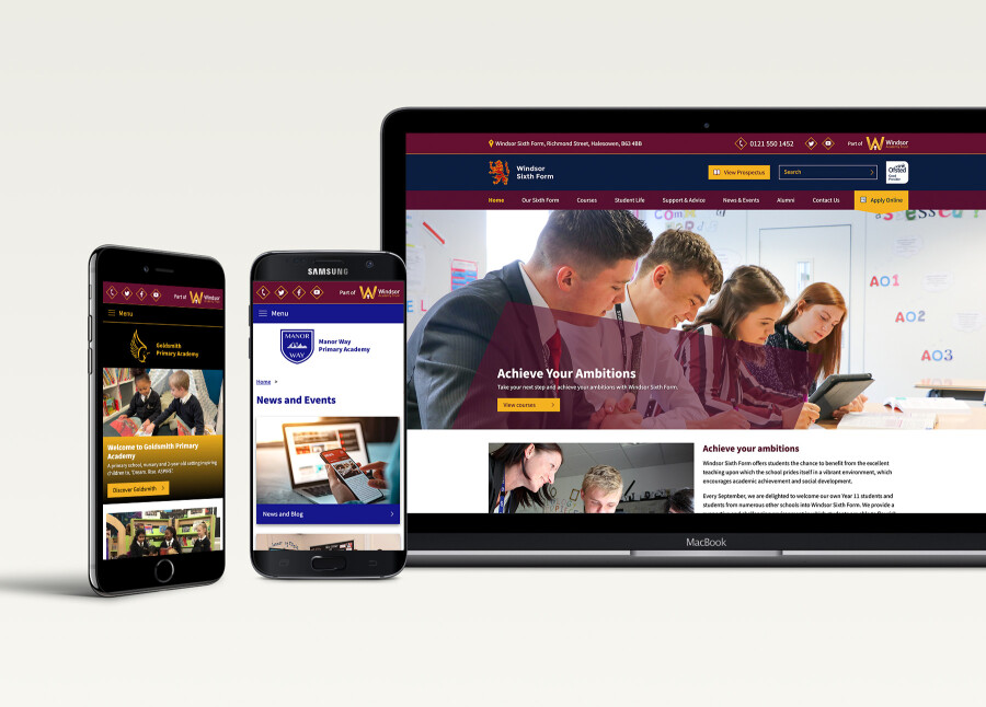 Windsor Academy Trust websites